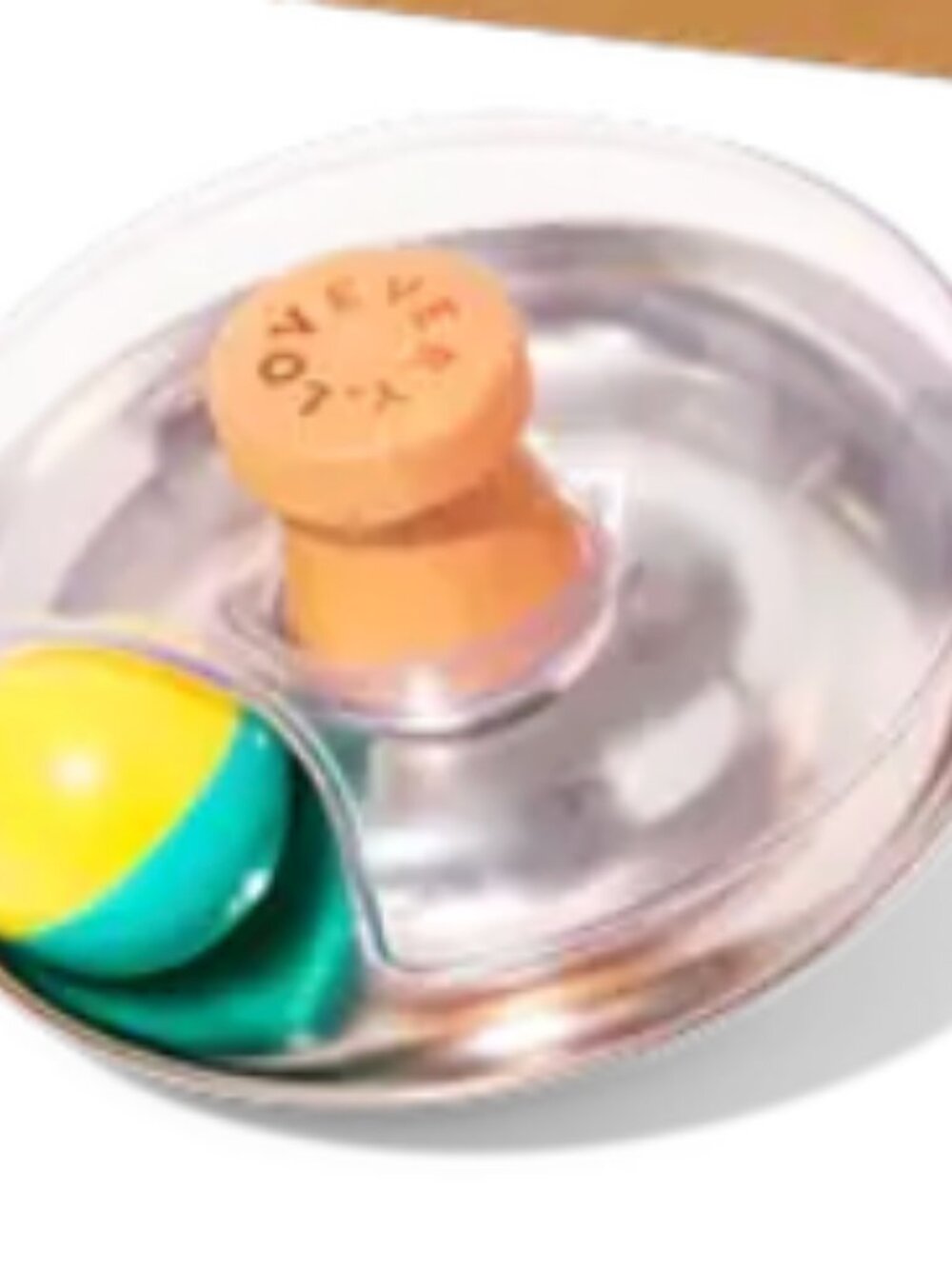 Lovevery Stainless steel top and turn montessori toy